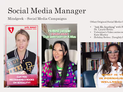 Creating Educational Series for Top Tech Company