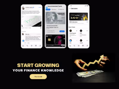 Mobile App For Financial Education and activities
