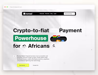 Nomad Payment - FinTech Platform