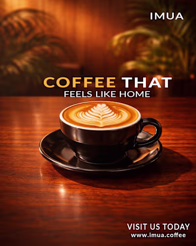 Designed a warm, premium promotional