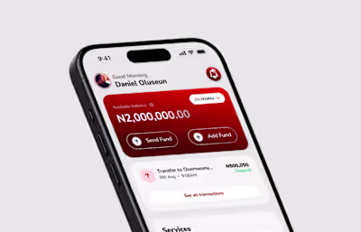 App Redesign - United Bank for Africa