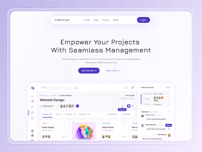 Project Management UI: Design Evolution
