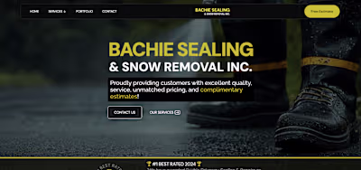 Bachie Sealing & Snow Removal