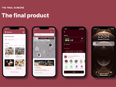 Pink Bird App UI/UX Design Project