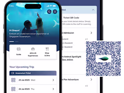 Singapore Oceanarium AR