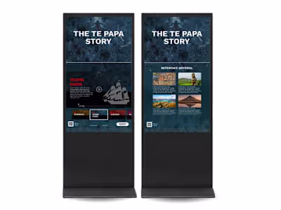 Kiosk Design | UX design project