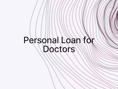 Personal Loan for Doctors