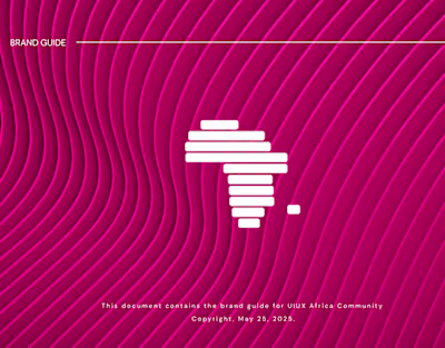 Brand Guide for UIUX Africa Community