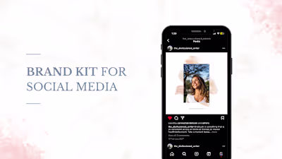 Brand Kit For Social Media | Visual Identity for IG :: Behance