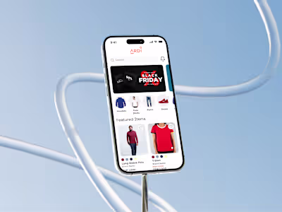 ARDI Mobile App Design