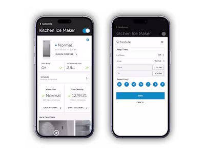 Smart Ice Maker App: Enhancing Home Appliance Interactions 