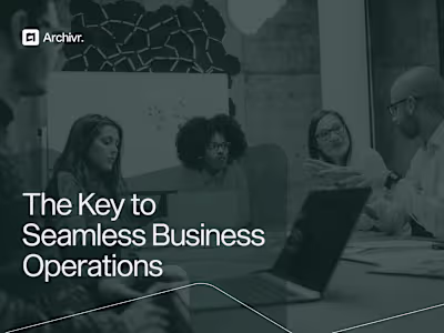 Archivr. - AI Digital Product Brand Implementation Mockup Design