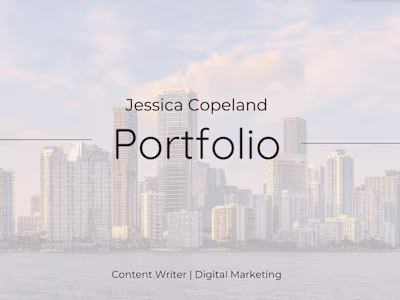 Content & Marketing Portfolio