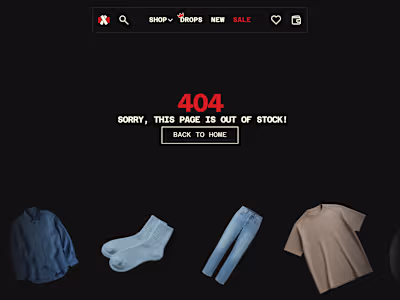 Please help me pick out of these two 404 pages for my RAW cl...