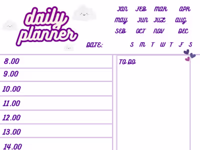 Planner design
