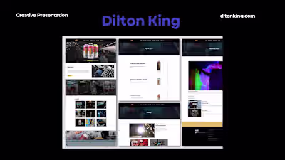 Dilton King Website
