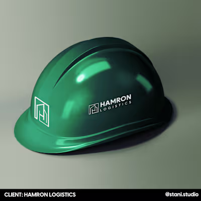 Hamron Logistics Logo Design