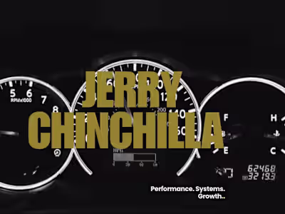 Jerry Chinchilla — Personal Brand Deck & Identity