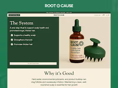 Shopify Website Product Page Enhancements