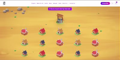 I have worked ILM charity water pump donation page for gaza....