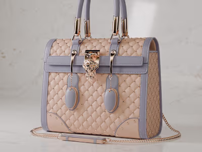 3D Product Render | Luxury Handbag