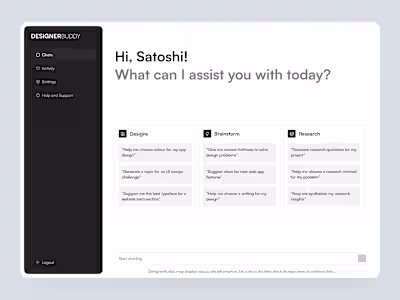 DesignerBuddy - Generative AI Chatbot