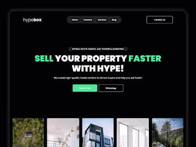 Real Estate Marketing Website | Framer