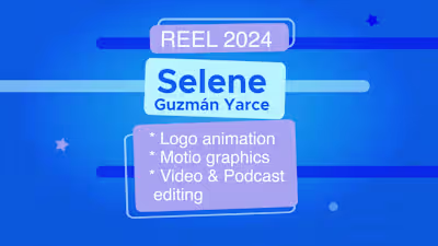 Reel 2024 | Selene Guzmán Yarce
