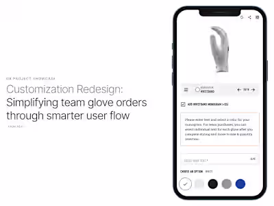 Customization Redesign