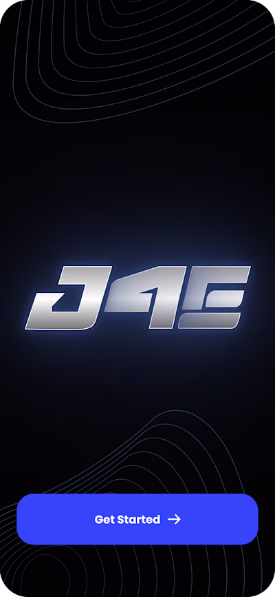 "J4E"- AI Mobile App Design