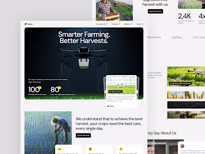 UI/UX Design for Panen's Agriculture Platform