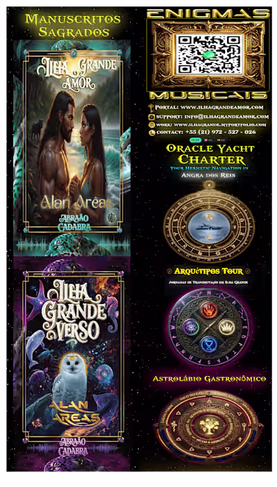 Oracle Bookmark Cards: A Transmedia