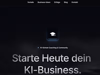 KI-Schule | Starte dein KI Business