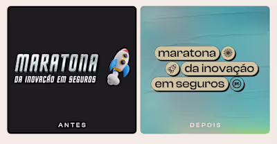 Maratona da Inovação em Seguros - event branding