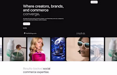 Repositioning Commerce Social Website