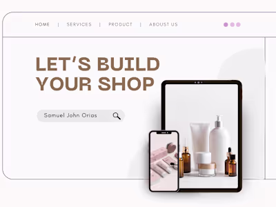 E-commerce Website Development for your Products