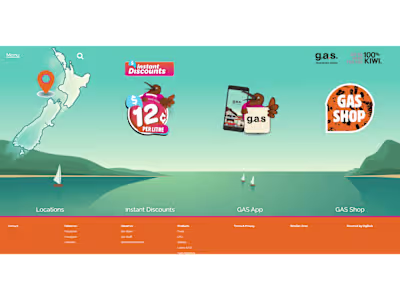 GAS website setup and design
