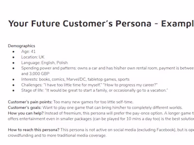 Example Sales Plan Project