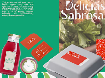 Delicias Sabrosas branding