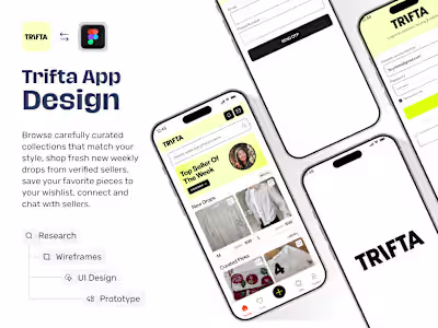 Trifta - GenZ Ecommerce App Design
