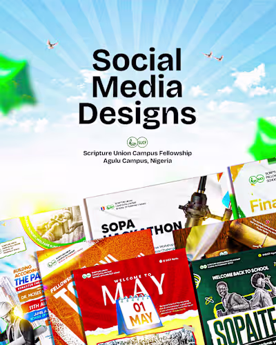 Social Media Designs for SUCF NIGERIA