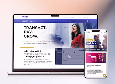 TradeIX Website Design