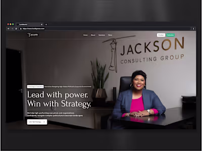 Consulting Website Design & Development