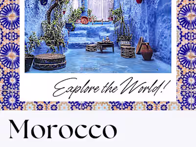 Design ads to bring tourism to Morocco 