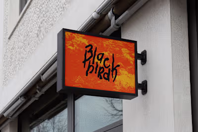 Black Bird Branding - Sign