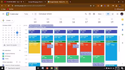 Calendar management