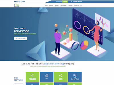 Leavecode Website