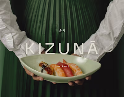 KIZUNĀ Restaurant Branding