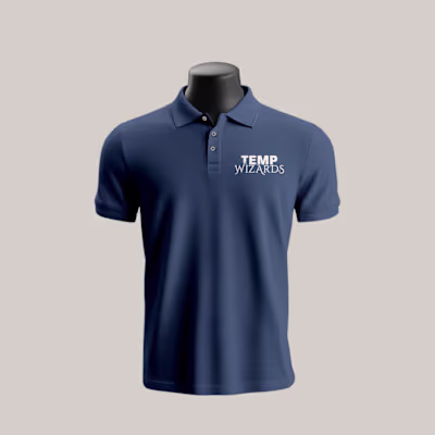 Magical wordmark for a staffing platform