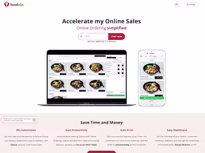 foodalix | Accelerate my Online Sales | Online Ordering Simplif…